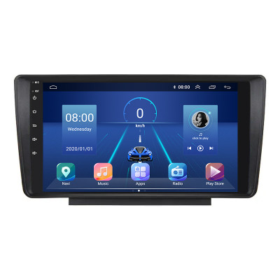 Штатная магнитола Lesko для Skoda Octavia II (A5) ver 2 2004-2013 экран 9" 6/128Gb 4G Wi-Fi GPS Top