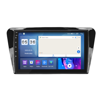 Штатная магнитола Lesko для Skoda Octavia III (A7) 2013-2017 экран 10" 4/64Gb CarPlay 4G Wi-Fi GPS Prime