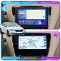 Штатная магнитола Lesko для Skoda Octavia III (A7) Рестайлинг 2017-2020 экран 10" 2/32Gb CarPlay 4G Wi-Fi GPS Prime