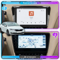 Штатная магнитола Lesko для Skoda Octavia III (A7) Рестайлинг 2017-2020 экран 10" 4/64 QLED CarPlay 4G Wi-Fi GPS 360 Prime