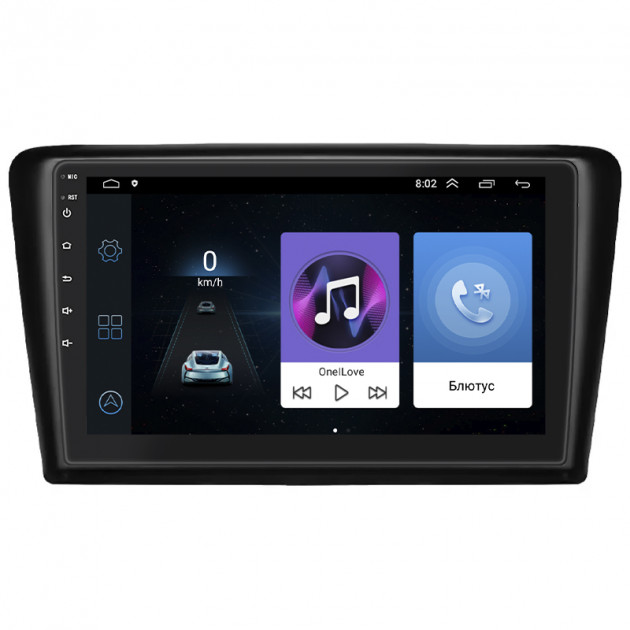 Штатная магнитола Lesko для Skoda Spaceback  2014-2019 экран 9" 1/16Gb Wi-Fi GPS Base