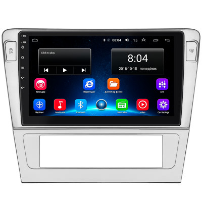 Штатная магнитола Lesko для Skoda Superb I Рестайлинг 2006-2008 экран 9" 2/32Gb Wi-Fi GPS Base