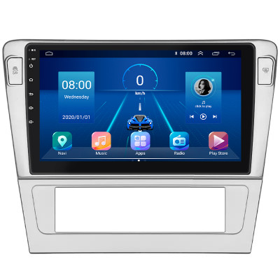 Штатная магнитола Lesko для Skoda Superb I Рестайлинг 2006-2008 экран 9" 4/64Gb 4G Wi-Fi GPS Top