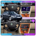 Штатная магнитола Lesko для Skoda Superb I Рестайлинг 2006-2008 экран 9" 6/128Gb 4G Wi-Fi GPS Top