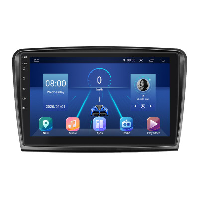 Штатная магнитола Lesko для Skoda Superb II 2008-2013 экран 10" 4/64Gb 4G Wi-Fi GPS Top