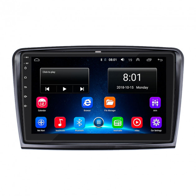 Штатная магнитола Lesko для Skoda Superb II Рестайлинг 2013-2015 экран 10" 2/32Gb Wi-Fi GPS Base
