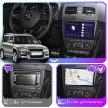 Штатная магнитола Lesko для Skoda Yeti I Рестайлинг 2013-2018 экран 10" 4/64Gb CarPlay 4G Wi-Fi GPS Prime