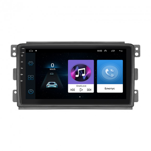 Штатная магнитола Lesko для Smart Fortwo 451 2007-2010 экран 9" 1/16Gb Wi-Fi GPS Base