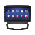 Штатная магнитола Lesko для SsangYong Actyon II 2010-2013 экран 9" 4/64Gb 4G Wi-Fi GPS Top