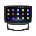 Штатная магнитола Lesko для SsangYong Actyon II Рестайлинг 2013-н.в. экран 9" 2/32Gb Wi-Fi GPS Base