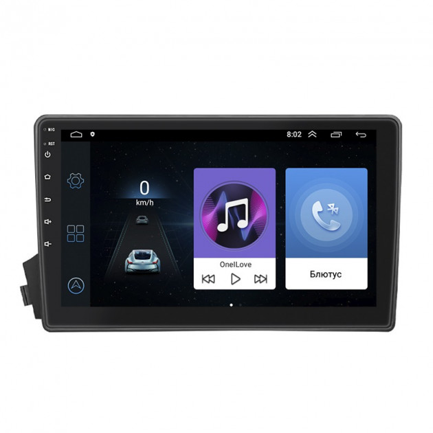 Штатная магнитола Lesko для SsangYong Kyron I 2005-2007 экран 9" 1/16Gb Wi-Fi GPS Base