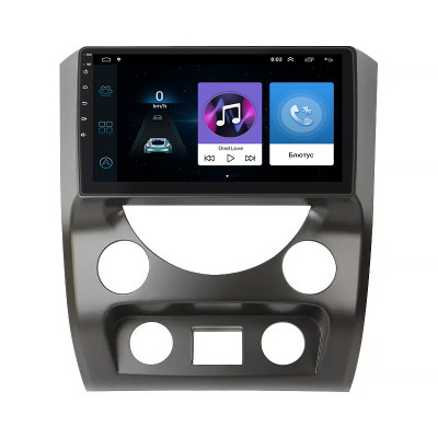 Штатная магнитола Lesko для SsangYong Rexton III 2012-2017 экран 9" 1/16Gb Wi-Fi GPS Base