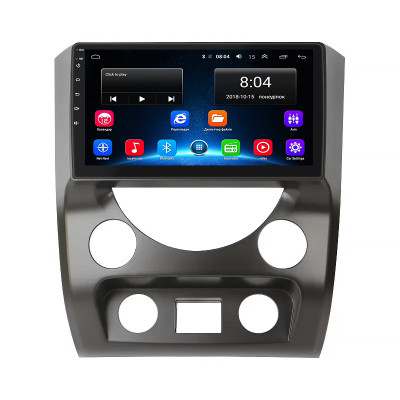 Штатная магнитола Lesko для SsangYong Rexton III 2012-2017 экран 9" 2/32Gb Wi-Fi GPS Base