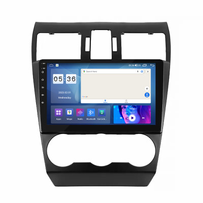 Штатная магнитола Lesko для Subaru Forester IV Рестайлинг 2 2016-2018 экран 9" 2/32Gb CarPlay 4G Wi-Fi GPS Prime