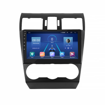 Штатная магнитола Lesko для Subaru Forester IV Рестайлинг 2 2016-2018 экран 9" 2/32Gb 4G Wi-Fi GPS Top