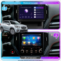 Штатная магнитола Lesko для Subaru Forester V 2018-2021 экран 9" 2/32Gb CarPlay 4G Wi-Fi GPS Prime