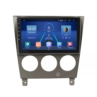 Штатная магнитола Lesko для Subaru Impreza II Рестайлинг 2 2005-2007 экран 9" 4/64Gb 4G Wi-Fi GPS Top