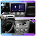 Штатная магнитола Lesko для Subaru Impreza II Рестайлинг 2 2005-2007 экран 9" 6/128Gb 4G Wi-Fi GPS Top