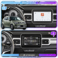 Штатная магнитола Lesko для Suzuki Ignis III Рестайлинг 2020-н.в. экран 9" 4/64 QLED CarPlay 4G Wi-Fi GPS 360 Prime