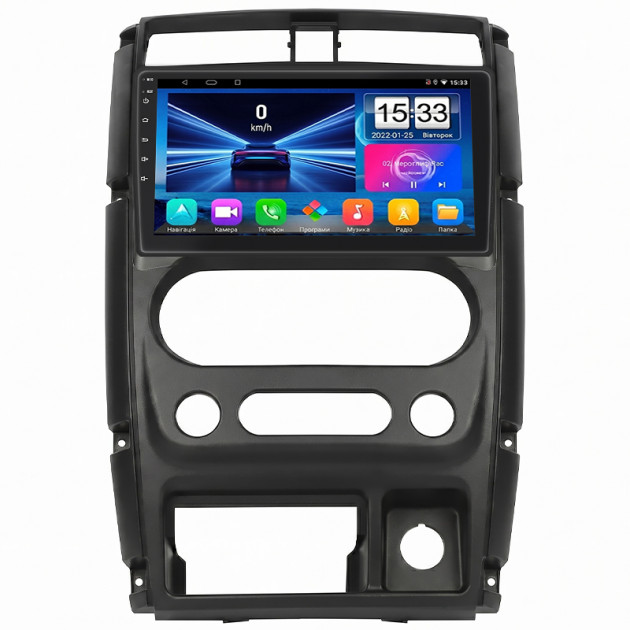 Штатная магнитола Lesko для Suzuki Jimny III Рестайлинг 1 2005-2012 экран 9" 2/32Gb Wi-Fi GPS Base