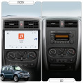 Штатная магнитола Lesko для Suzuki Jimny III Рестайлинг 1 2005-2012 экран 9" 4/64 QLED CarPlay 4G Wi-Fi GPS 360 Prime