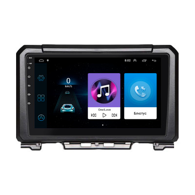 Штатная магнитола Lesko для Suzuki Jimny III Рестайлинг 2 2012-2019 экран 9" 1/16Gb Wi-Fi GPS Base
