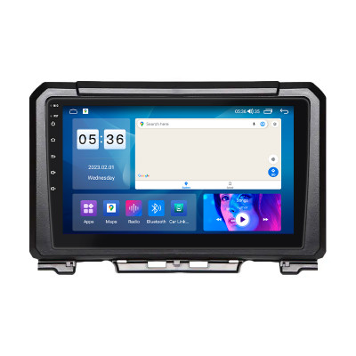 Штатная магнитола Lesko для Suzuki Jimny III Рестайлинг 2 2012-2019 экран 9" 4/64Gb CarPlay 4G Wi-Fi GPS Prime