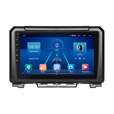 Штатная магнитола Lesko для Suzuki Jimny III Рестайлинг 2 2012-2019 экран 9" 4/64Gb 4G Wi-Fi GPS Top