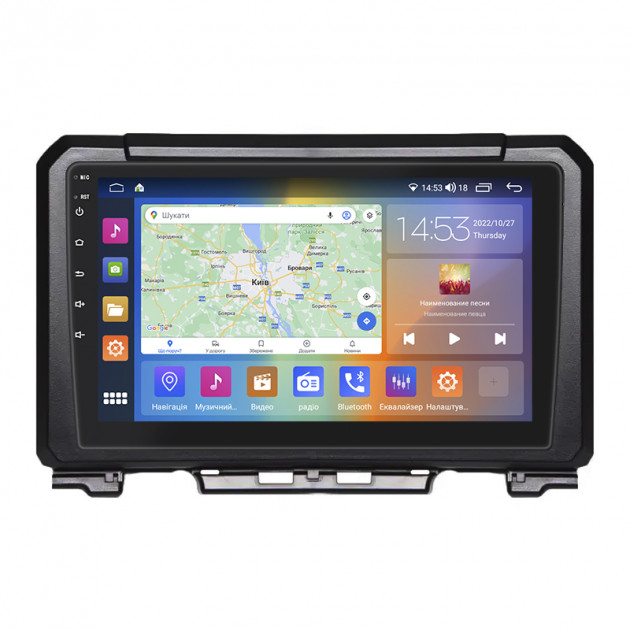 Штатная магнитола Lesko для Suzuki Jimny IV 2018-н.в. экран 9" 2/32Gb CarPlay 4G Wi-Fi GPS Prime