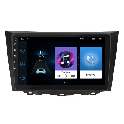 Штатная магнитола Lesko для Suzuki Kizashi  2009-2014 экран 9" 1/16Gb Wi-Fi GPS Base