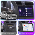 Штатная магнитола Lesko для Suzuki Splash I 2008-2012 экран 9" 1/16Gb Wi-Fi GPS Base