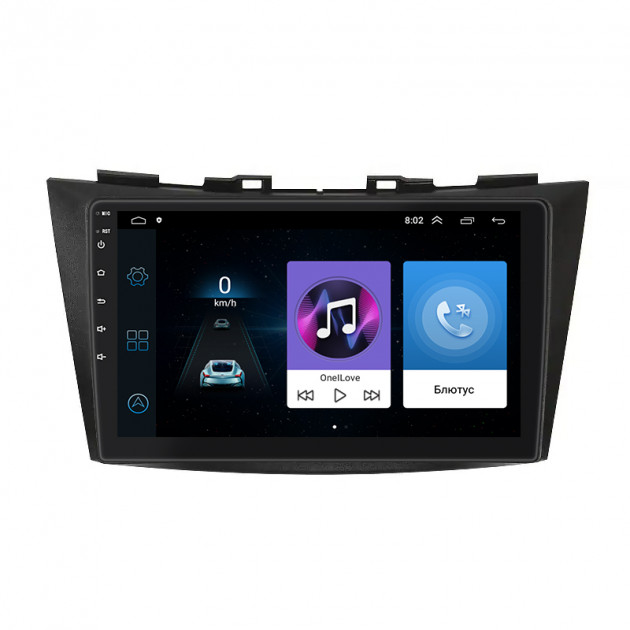 Штатная магнитола Lesko для Suzuki Swift IV 2011-2013 экран 9" 1/16Gb Wi-Fi GPS Base