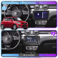 Штатная магнитола Lesko для Suzuki Swift V 2016-н.в. экран 10" 4/64Gb 4G Wi-Fi GPS Top