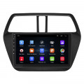 Штатная магнитола Lesko для Suzuki SX4 II (S-Cross) Рестайлинг 2016-н.в. экран 9" 1/16Gb Wi-Fi GPS Base