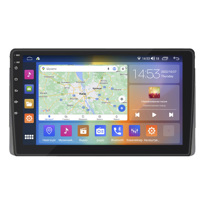 Штатная магнитола Lesko для Toyota 4Runner IV Рестайлинг 2005-2009 экран 9" 2/32Gb CarPlay 4G Wi-Fi GPS Prime