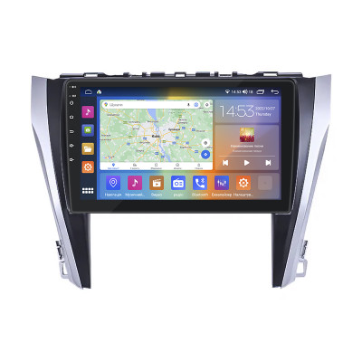 Штатная магнитола Lesko для Toyota Aurion II 2012-2017 экран 10" 2/32Gb CarPlay 4G Wi-Fi GPS Prime