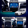 Штатная магнитола Lesko для Toyota Aurion II 2012-2017 экран 10" 6/128Gb 4G Wi-Fi GPS Top