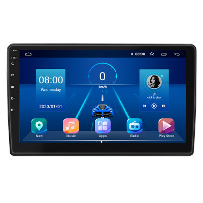 Штатная магнитола Lesko для Toyota Auris I Рестайлинг 2009-2012 экран 10" 4/64Gb 4G Wi-Fi GPS Top