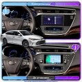 Штатная магнитола Lesko для Toyota Avalon IV Рестайлинг 2015-2018 экран 9" 2/32Gb 4G Wi-Fi GPS Top