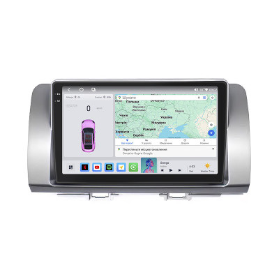 Штатная магнитола Lesko для Toyota bB II 2005-2008 экран 9" 4/64 QLED CarPlay 4G Wi-Fi GPS 360 Prime