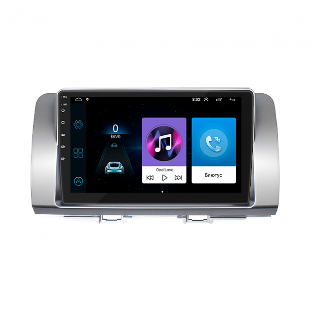 Штатная магнитола Lesko для Toyota bB II Рестайлинг 2008-2016 экран 9" 1/16Gb Wi-Fi GPS Base