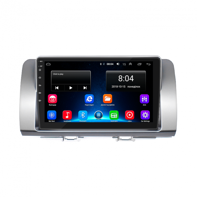 Штатная магнитола Lesko для Toyota bB II Рестайлинг 2008-2016 экран 9" 2/32Gb Wi-Fi GPS Base
