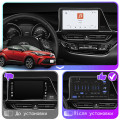 Штатная магнитола Lesko для Toyota C-HR I Рестайлинг 2019-н.в. экран 9" 4/64 QLED CarPlay 4G Wi-Fi GPS 360 Prime