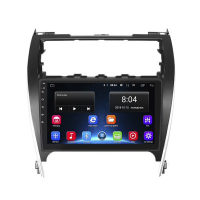 Штатная магнитола Lesko для Toyota Camry (USA) VII (V55) 2011-2015 экран 10" 2/32Gb Wi-Fi GPS Base