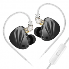 Навушники KZ Krila з мікрофоном black