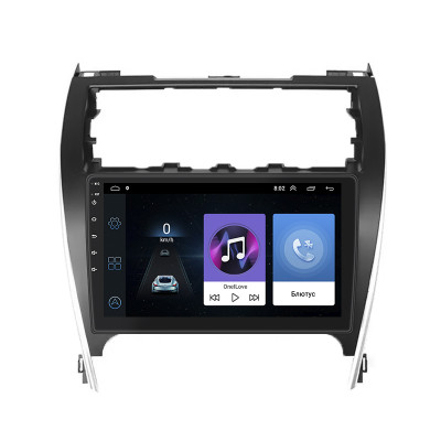 Штатная магнитола Lesko для Toyota Camry (USA) VII (XV50) 2011-2015 экран 10" 1/16Gb Wi-Fi GPS Base