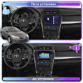 Штатная магнитола Lesko для Toyota Camry (USA) VII (XV50) 2011-2015 экран 10" 2/32Gb 4G Wi-Fi GPS Top