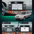 Штатная магнитола Lesko для Toyota Camry V (XV30) 2001-2004 экран 9" 4/64 QLED CarPlay 4G Wi-Fi GPS 360 Prime
