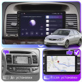 Штатная магнитола Lesko для Toyota Camry V (XV30) Рестайлинг 2004-2006 экран 9" 1/16Gb Wi-Fi GPS Base