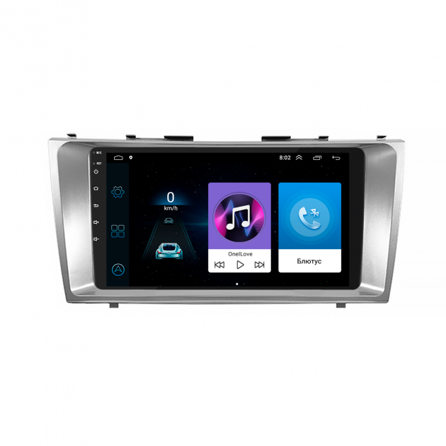 Штатная магнитола Lesko для Toyota Camry VI (XV40) 2006-2009 экран 9" 1/16Gb Wi-Fi GPS Base
